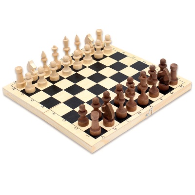 Шахматы из дерева парафинированные Miland ИН-3880 1